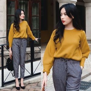 Dark Mustard Sweater